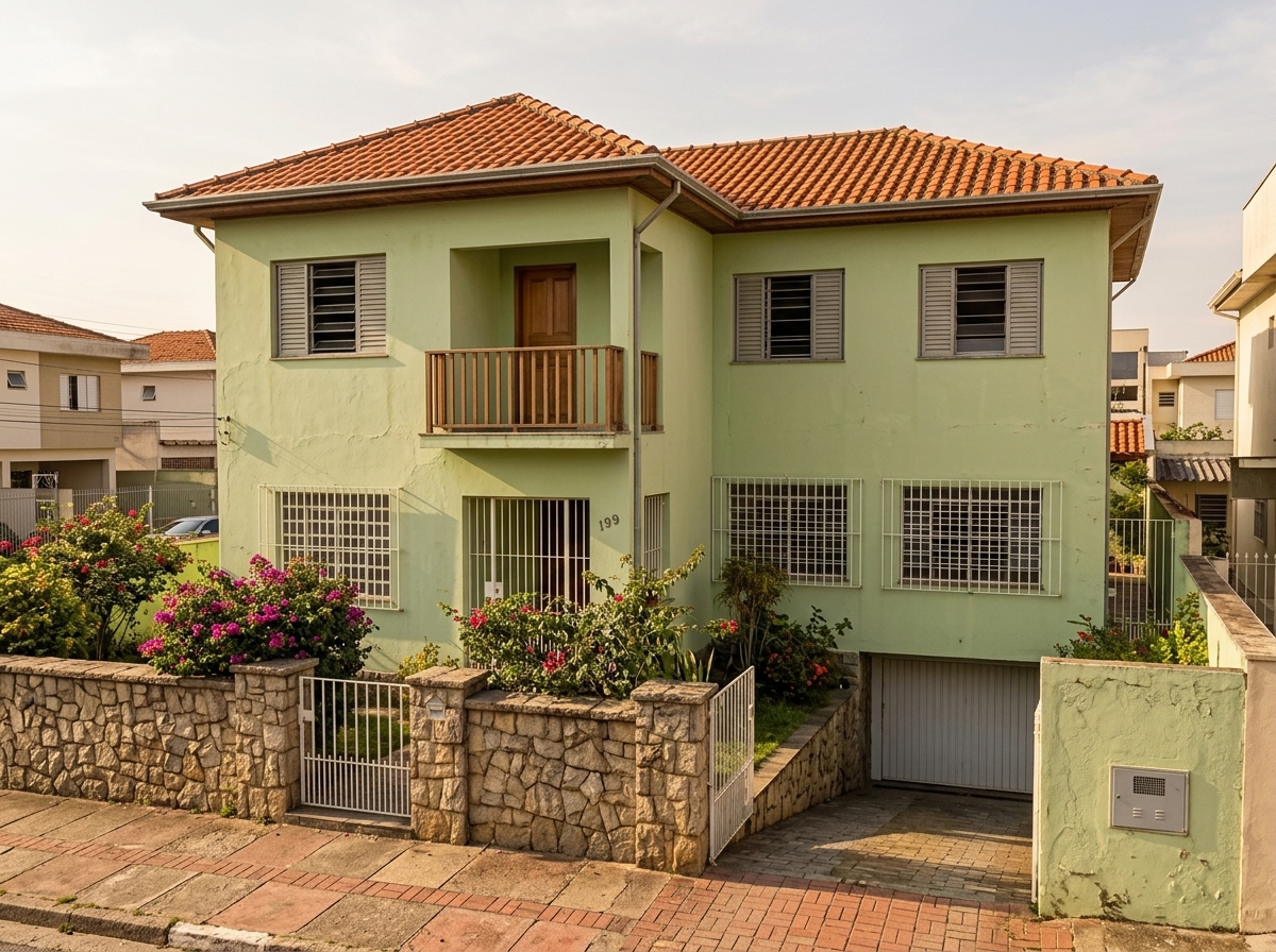 Residência e sobrado regularizado e valorizado em Guarulhos